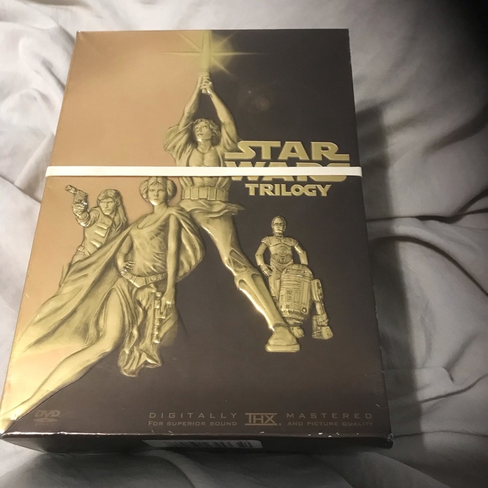 Star Wars Trilogy Gold DVD Set